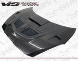 2000-2005 Toyota Celica 2 doors EVO Style Carbon Fiber Black Hood