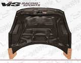2000-2005 Toyota Celica 2 doors EVO Style Carbon Fiber Black Hood