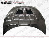 2000-2005 Toyota Celica 2 doors EVO Style Carbon Fiber Black Hood