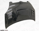 2000-2002 Toyota Echo JDM 4 doors CYBER Style Carbon Fiber Black Hood
