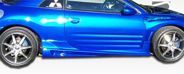 2000-2005 Mitsubishi Eclipse Duraflex Bomber Side Skirts Rocker Panels - 2 Piece