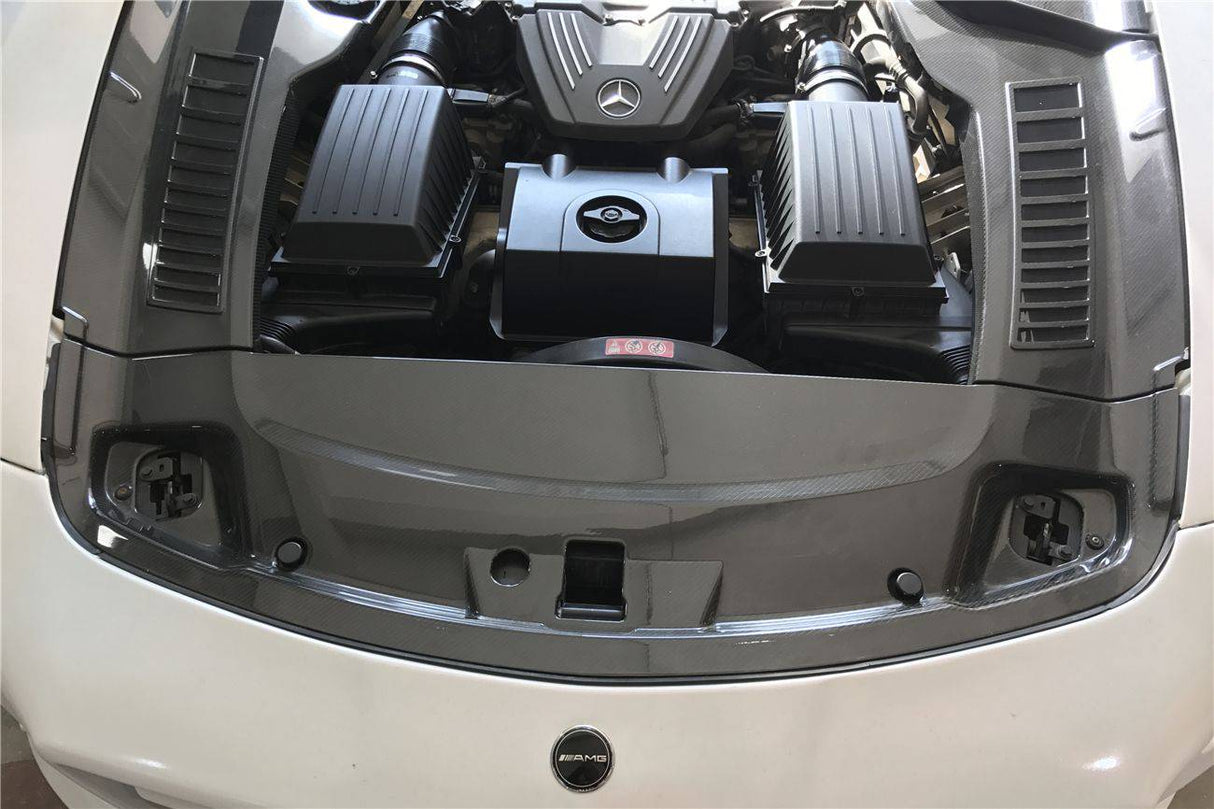 2010-2015 Mercedes Benz W197 SLS AMG OEM Style Carbon Fiber Radiator Cover