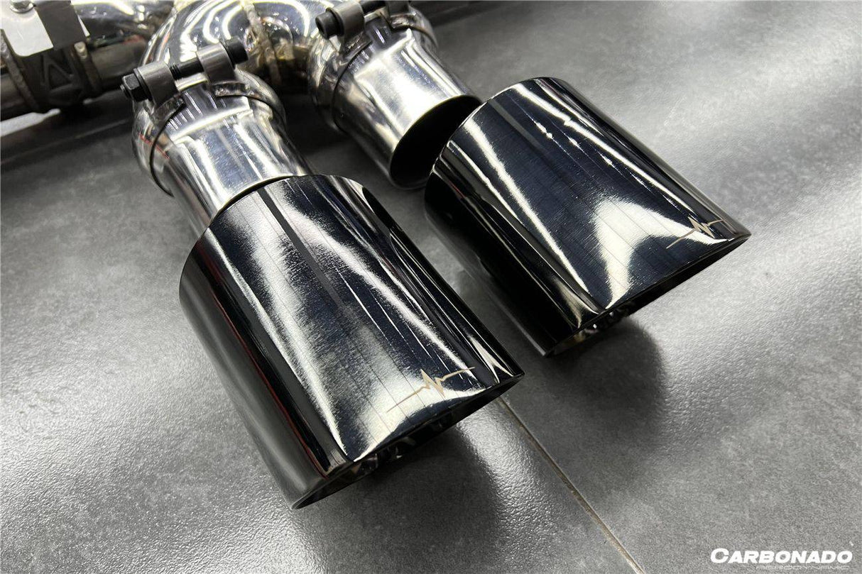 2019-2024 Porsche 911 992 Carrera  S  4  4S  Targa  Cabriolet Exhaust (for GT3 Style Bumper)