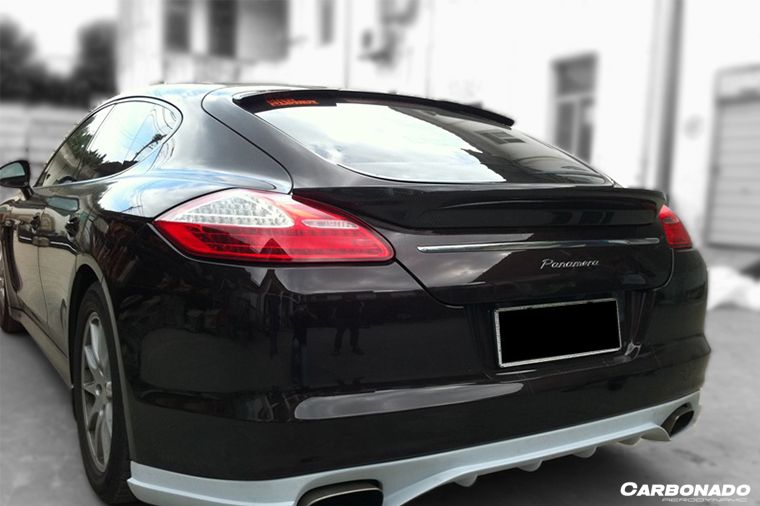 2010-2013 Porsche Panamera 970.1 TAS Style Carbon Fiber Trunk Spoiler