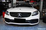 2015-2021 Mercedes Benz W205 C63  S AMG Coupe BKSS Style Carbon Fiber Front Lip