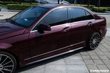 2008-2014 Mercedes Benz C Class W204 Sedan P Style Side Skirts