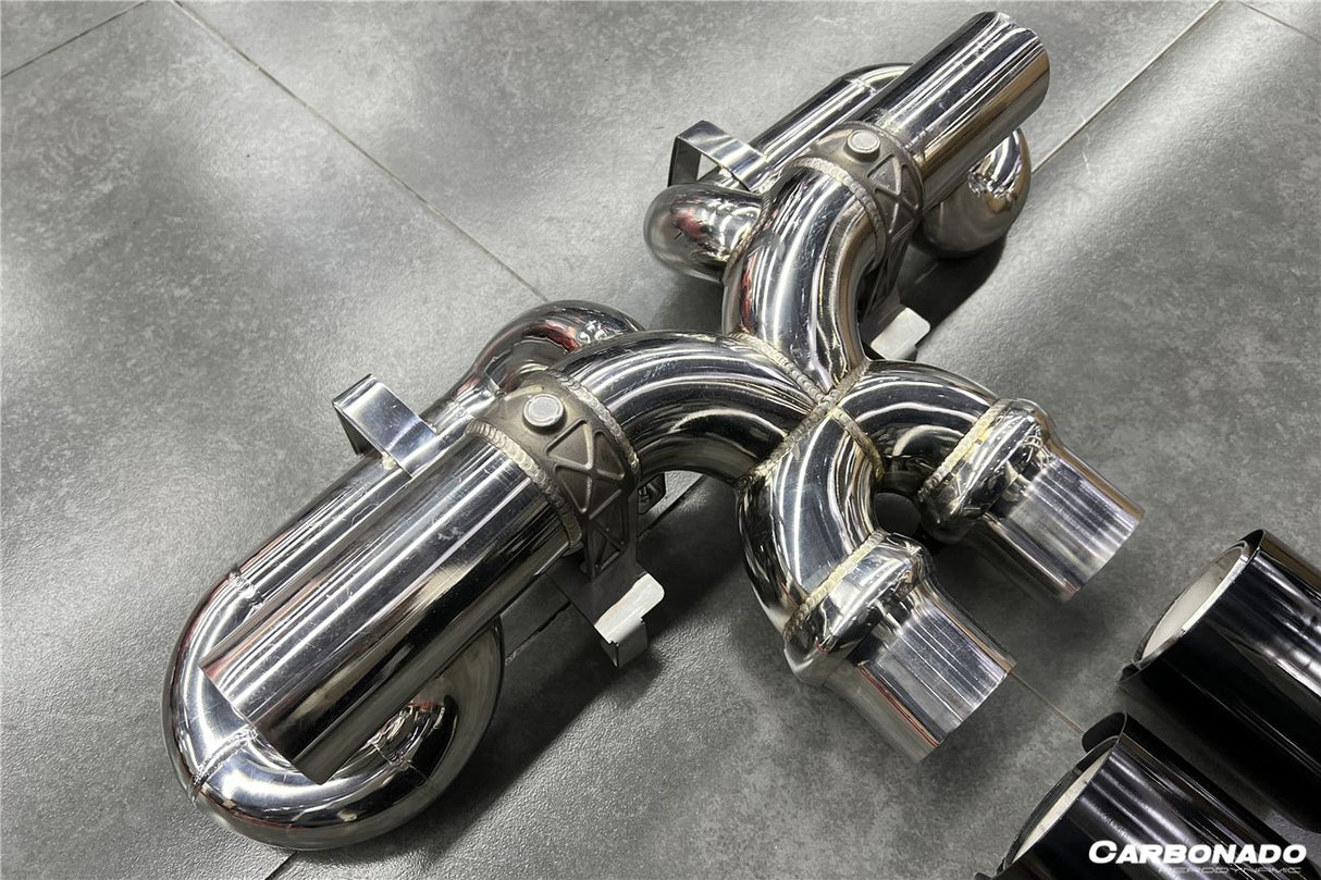 2019-2024 Porsche 911 992 Carrera  S  4  4S  Targa  Cabriolet Exhaust (for GT3 Style Bumper)