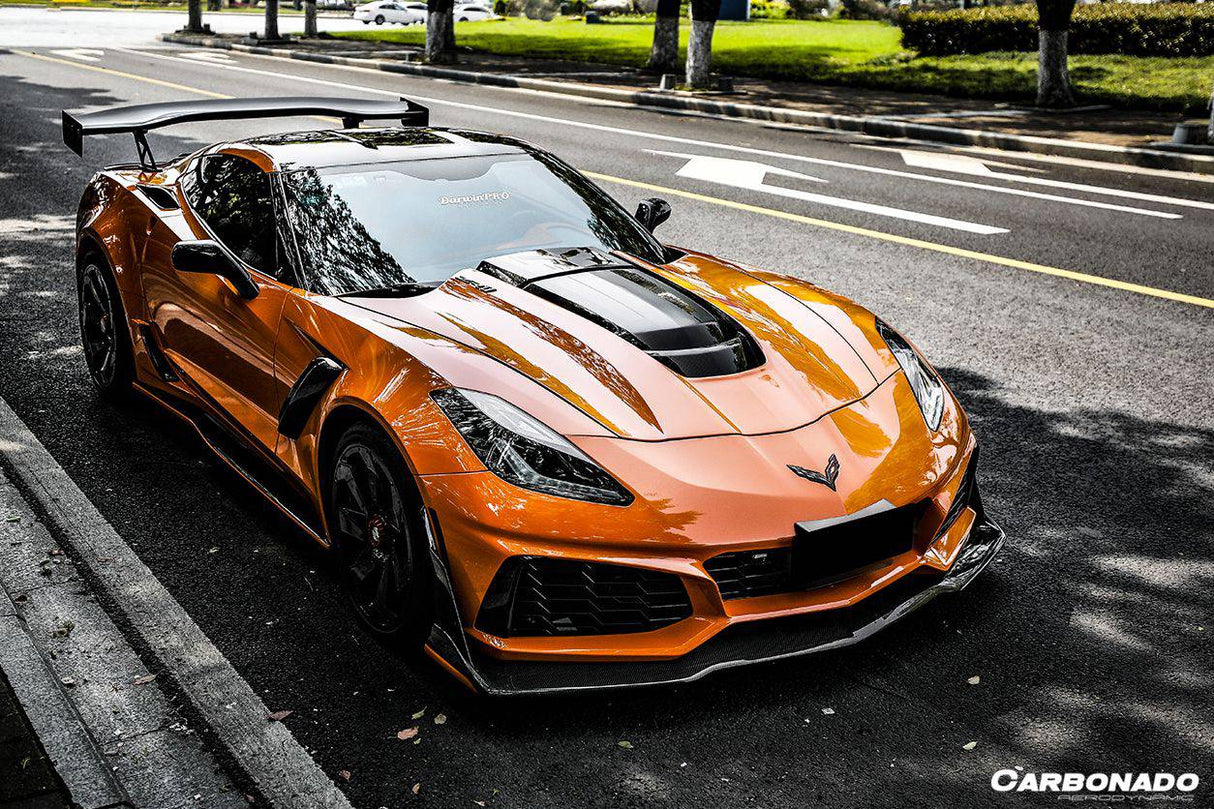 2013-2019 Corvette C7 Z51 ZR1-Style Front Conversion Body Kit