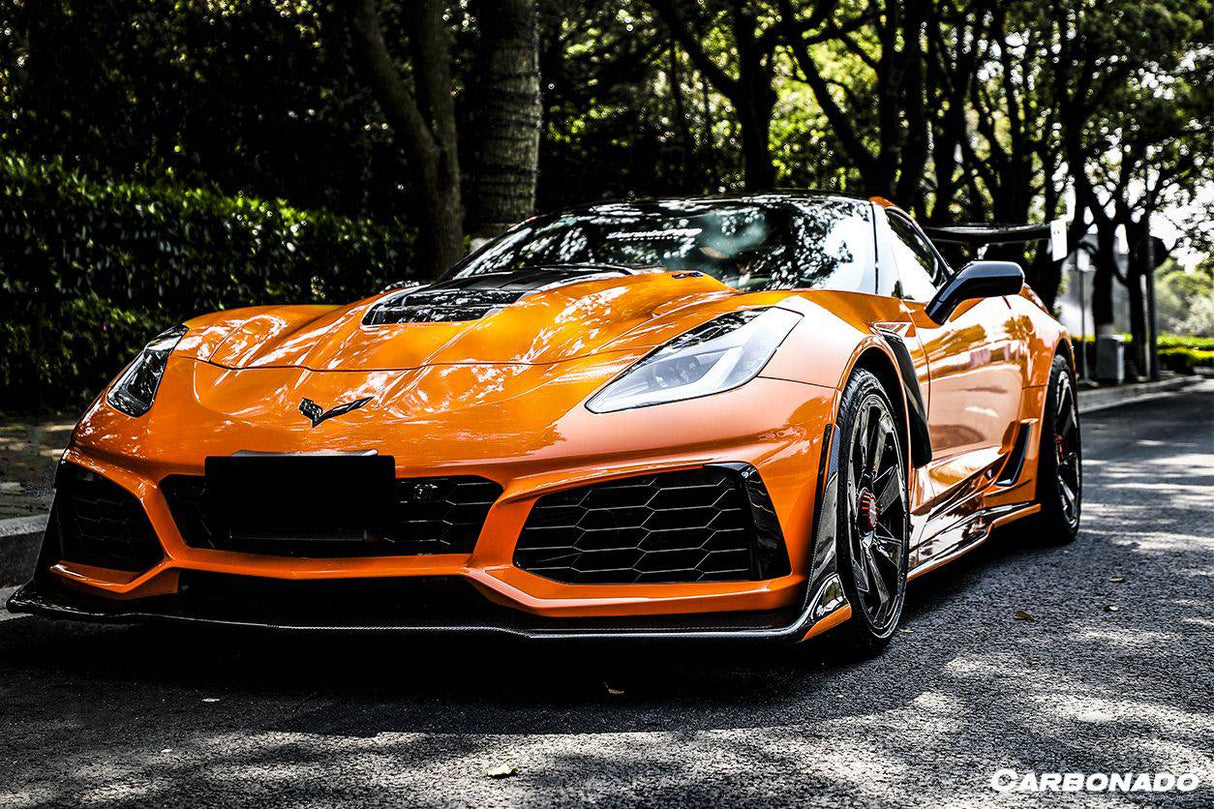 2013-2019 Corvette C7 Z51 ZR1-Style Front Conversion Body Kit