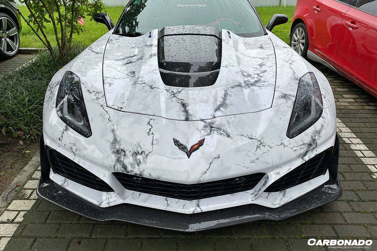 2013-2019 Corvette C7 Z51 ZR1-Style Front Conversion Body Kit