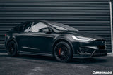2016-2021 Tesla Model X SUV RZS Style Carbon Fiber Front Canards