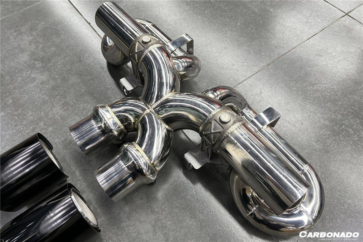 2019-2024 Porsche 911 992 Carrera  S  4  4S  Targa  Cabriolet Exhaust (for GT3 Style Bumper)