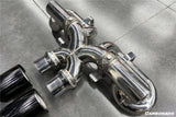 2019-2024 Porsche 911 992 Carrera  S  4  4S  Targa  Cabriolet Exhaust (for GT3 Style Bumper)