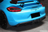 2012-2016 Porsche 981 Boxster  Cayman GT4 Style Rear Diffuser