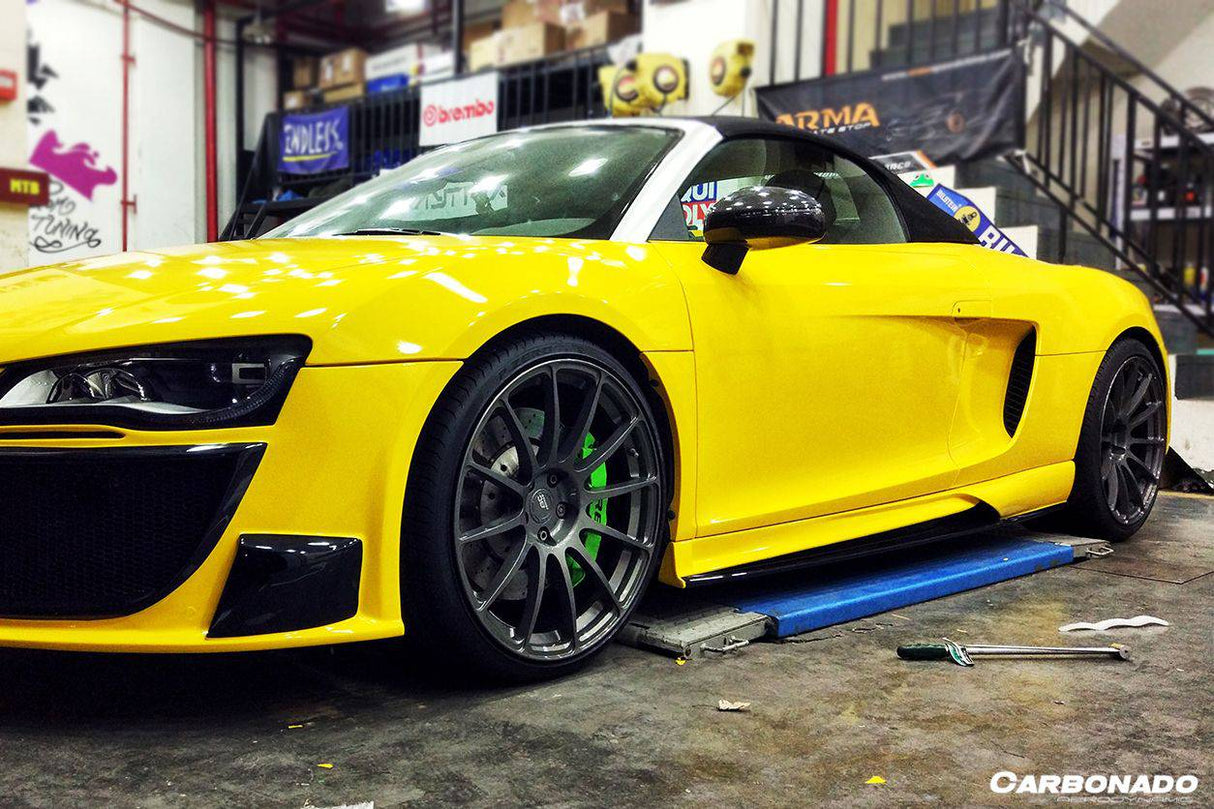 2006-2015 Audi R8 Coupe Spyder DPGT Style Side Skirts