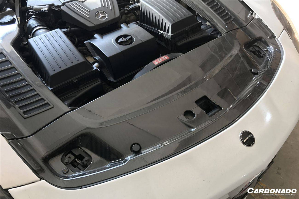 2010-2015 Mercedes Benz W197 SLS AMG OEM Style Carbon Fiber Radiator Cover