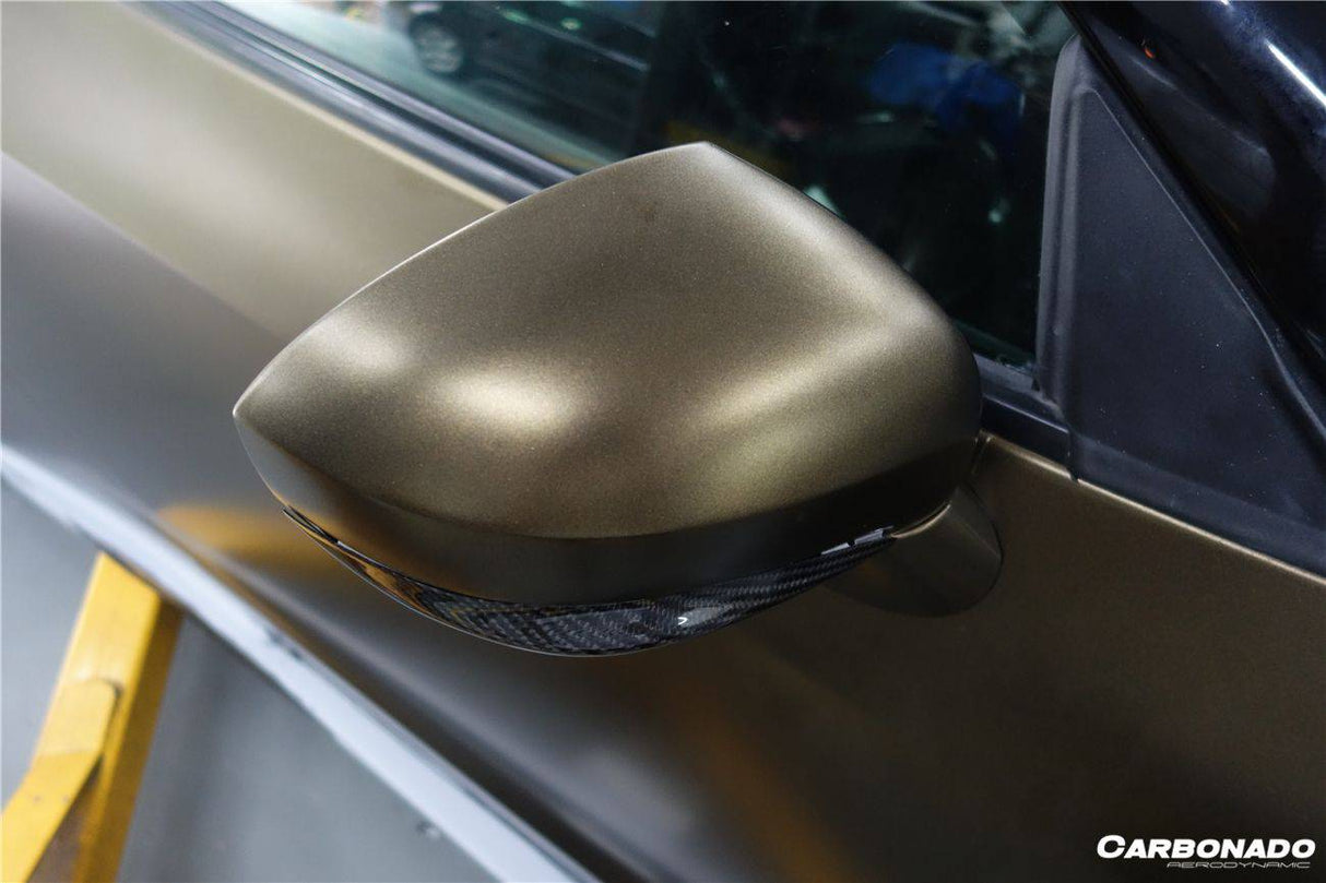 2008-2023 Nissan GTR R35 BS Style Carbon Fiber Mirror Cover | Fits CBA, DBA, EBA