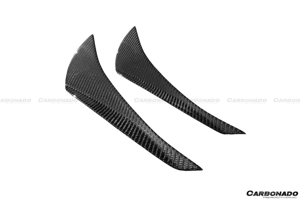 2012-2014 Scion FRS & Toyota GT86 RBY1 Style Carbon Fiber Front Bumper Canards