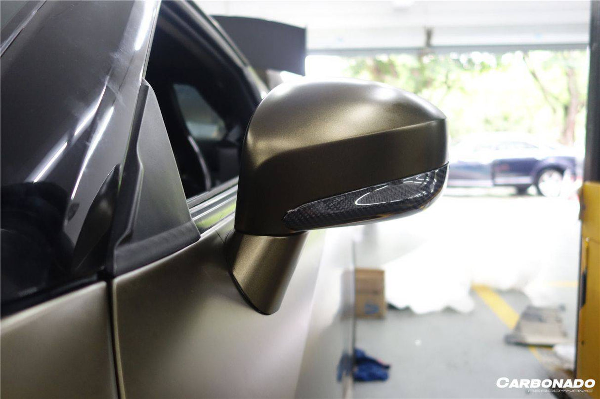 2008-2023 Nissan GTR R35 BS Style Carbon Fiber Mirror Cover | Fits CBA, DBA, EBA