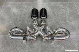 2019-2024 Porsche 911 992 Carrera  S  4  4S  Targa  Cabriolet Exhaust (for GT3 Style Bumper)