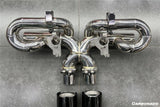 2019-2024 Porsche 911 992 Carrera  S  4  4S  Targa  Cabriolet Exhaust (for GT3 Style Bumper)