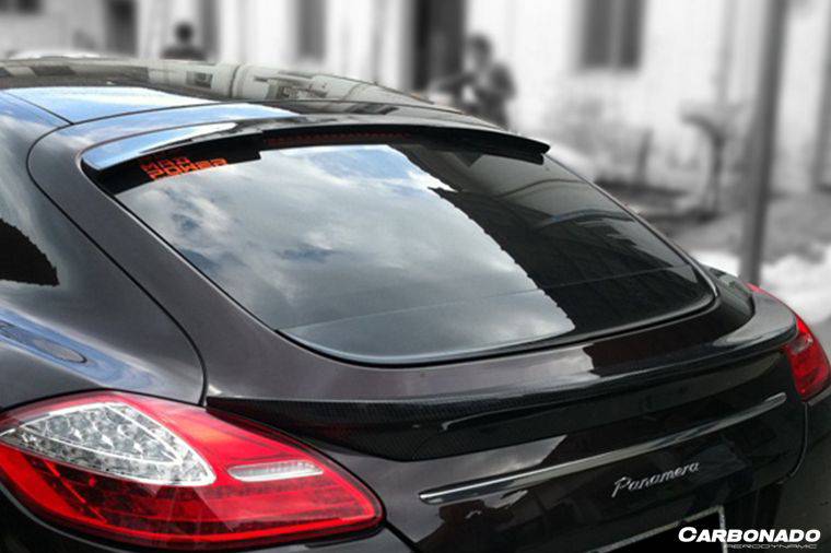2010-2013 Porsche Panamera 970.1 TAS Style Carbon Fiber Trunk Spoiler