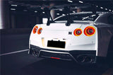 2012-2023 Nissan GTR R35 DBA  EBA NISMO Style Carbon Fiber Rear Diffuser With Break Light