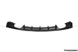 2013-2019 BMW 3 Series F30 F35 MP Style Carbon Fiber Qual Exhaust Rear Lip (For M-Tech Only)