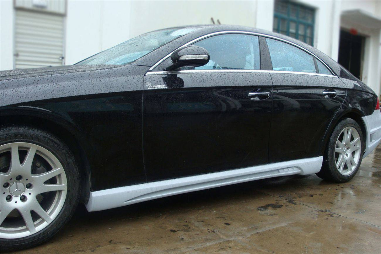 2005-2009 Mercedes Benz W219 Cls Class WI Style Side Skirts