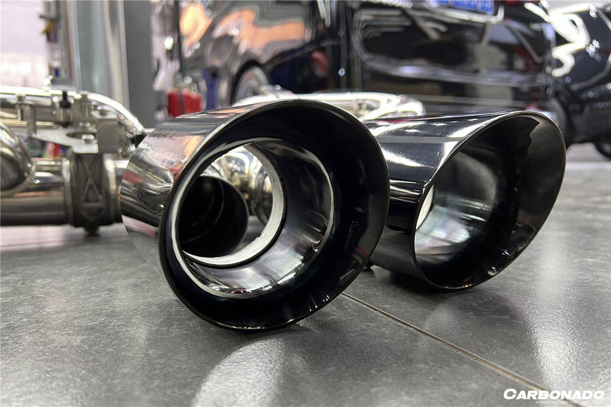 2019-2024 Porsche 911 992 Carrera  S  4  4S  Targa  Cabriolet Exhaust (for GT3 Style Bumper)