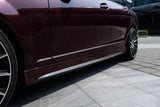 2008-2014 Mercedes Benz C Class W204 Sedan P Style Side Skirts