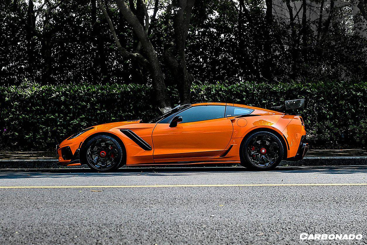 2013-2019 Corvette C7 Z51 ZR1-Style Front Conversion Body Kit