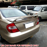 2002-2006 Toyota Camry OE Style Gray Primer Trunk Spoiler W/LED ABS