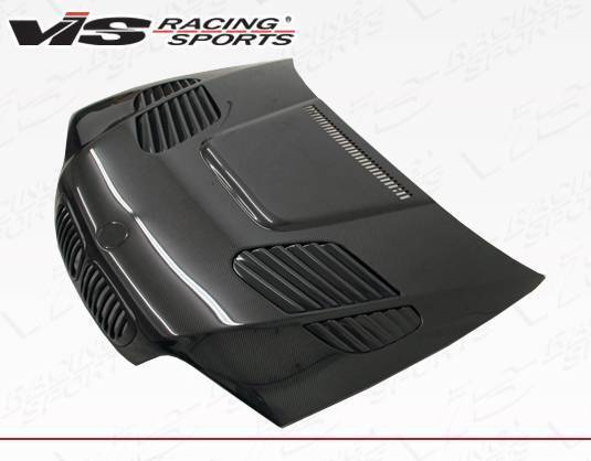 2001-2006 BMW 3 SERIES M3 2 doors GTR Style Carbon Fiber Black Hood