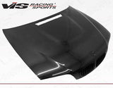 2001-2006 BMW 3 SERIES M3 2 doors OEM Style Carbon Fiber Black Hood
