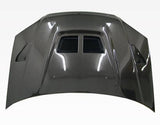 2001-2003 Honda Civic 4 doors 2 doors EVO Style Carbon Fiber Black Hood