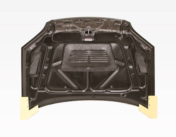 2001-2003 Honda Civic 4 doors 2 doors EVO Style Carbon Fiber Black Hood