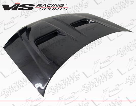 2001-2003 Honda Civic 4 doors 2 doors XTREME GT Style Carbon Fiber Black Hood