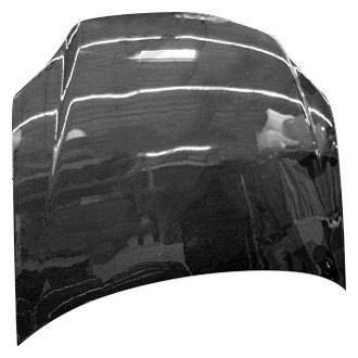 2001-2003 Mazda Protege 4 doors OEM Style Carbon Fiber Black Hood