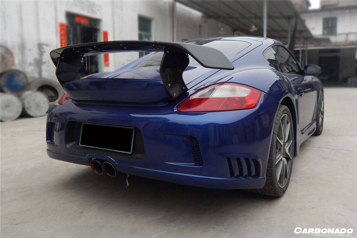 2005-2008 Porsche Boxster 987 TA Style Rear Bumper and Trunk Spoiler
