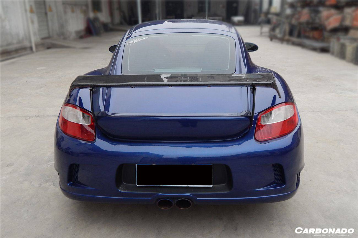 2005-2008 Porsche Boxster 987 TA Style Rear Bumper and Trunk Spoiler