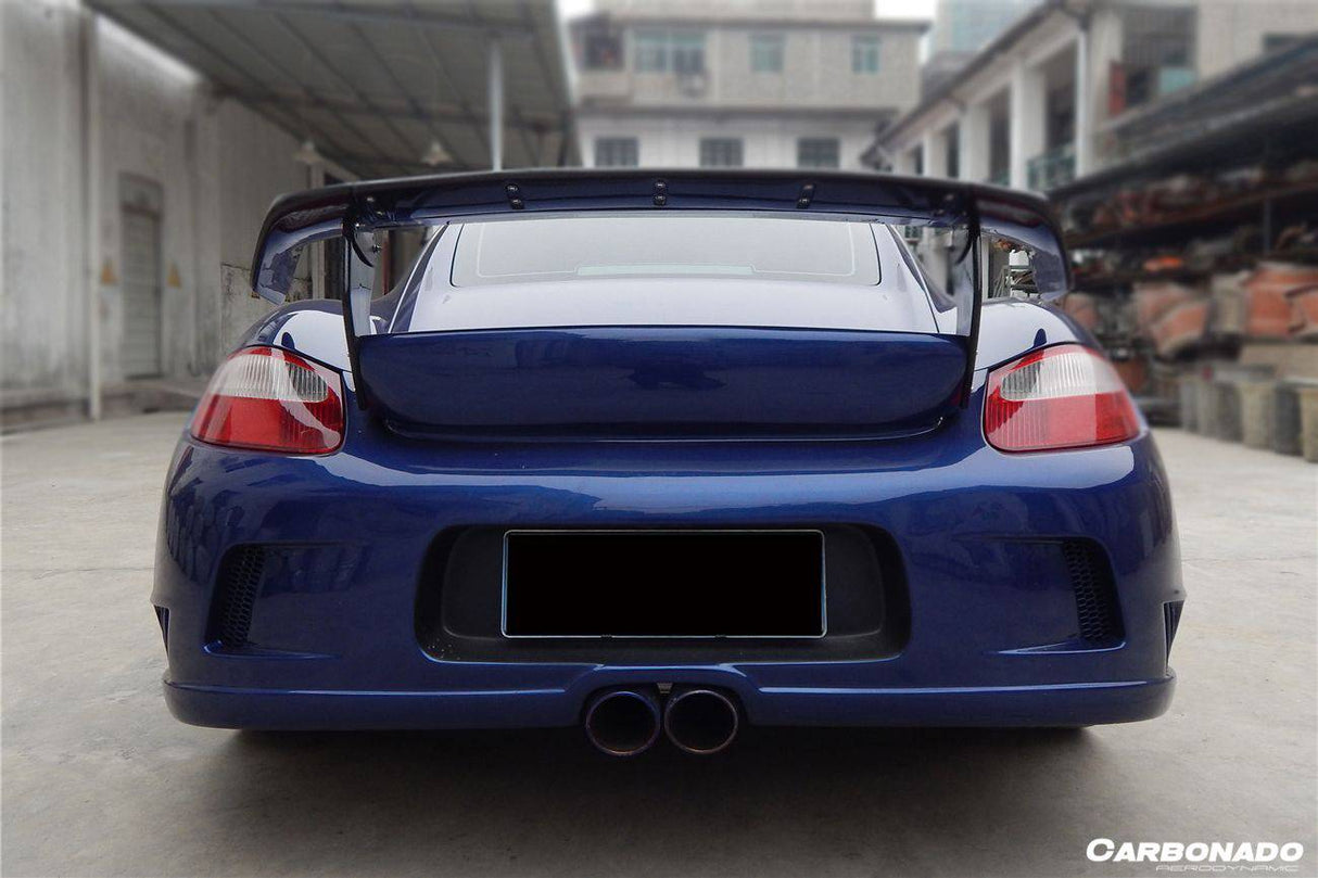 2005-2008 Porsche Boxster 987 TA Style Rear Bumper and Trunk Spoiler