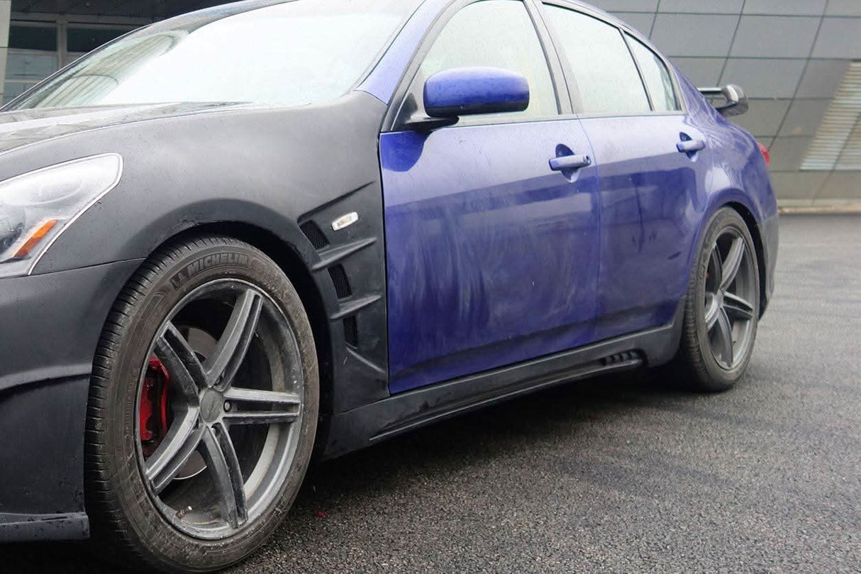 2007-2013 Infiniti G25 G35 G37 Sedan ELT Style Side Skirts