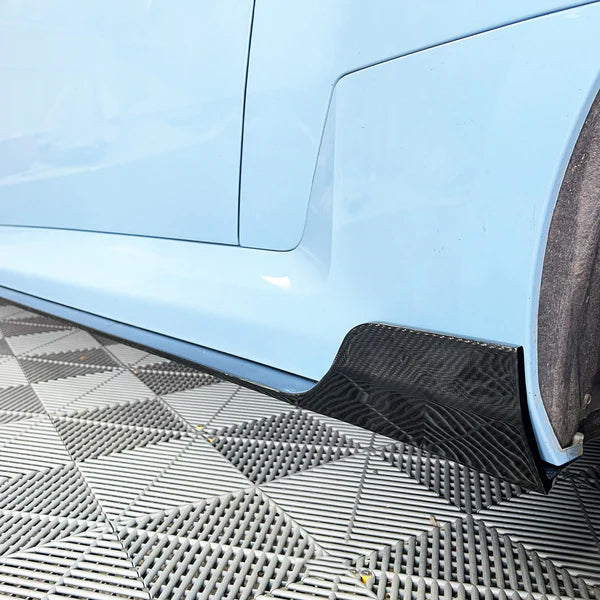 BMW 2 Series G87 M2 Carbon Fiber A Style Side Skirts (2023+)