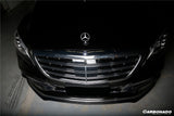 2017-2020 Mercedes Benz S63 AMG W222.2 Sedan MSY Style Carbon Fiber Front Bumper Vents