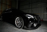 2017-2020 Mercedes Benz S63 AMG W222.2 Sedan MSY Style Carbon Fiber Front Lip