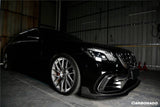 2017-2020 Mercedes Benz S63 AMG W222.2 Sedan MSY Style Carbon Fiber Front Bumper Vents