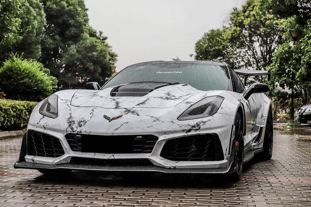 2013-2019 Corvette C7 Z51 ZR1-Style Front Conversion Body Kit