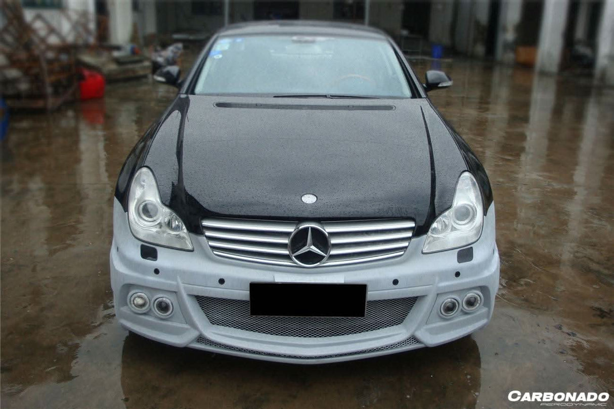 2005-2009 Mercedes Benz W219 Cls Class WI Style Front Bumper with LED
