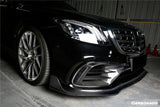 2017-2020 Mercedes Benz S63 AMG W222.2 Sedan MSY Style Carbon Fiber Front Bumper Vents
